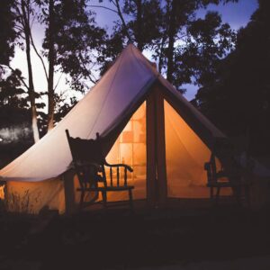 Åtgärder för säkerhet på gaskök under camping